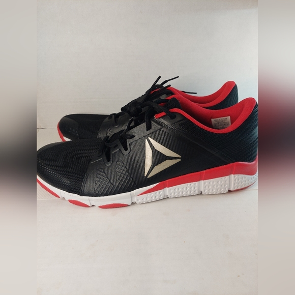 Reebok Trainflex Men's Black, Red, White and Grey Size USA 12 BD4912 Shoes - Picture 4 of 12